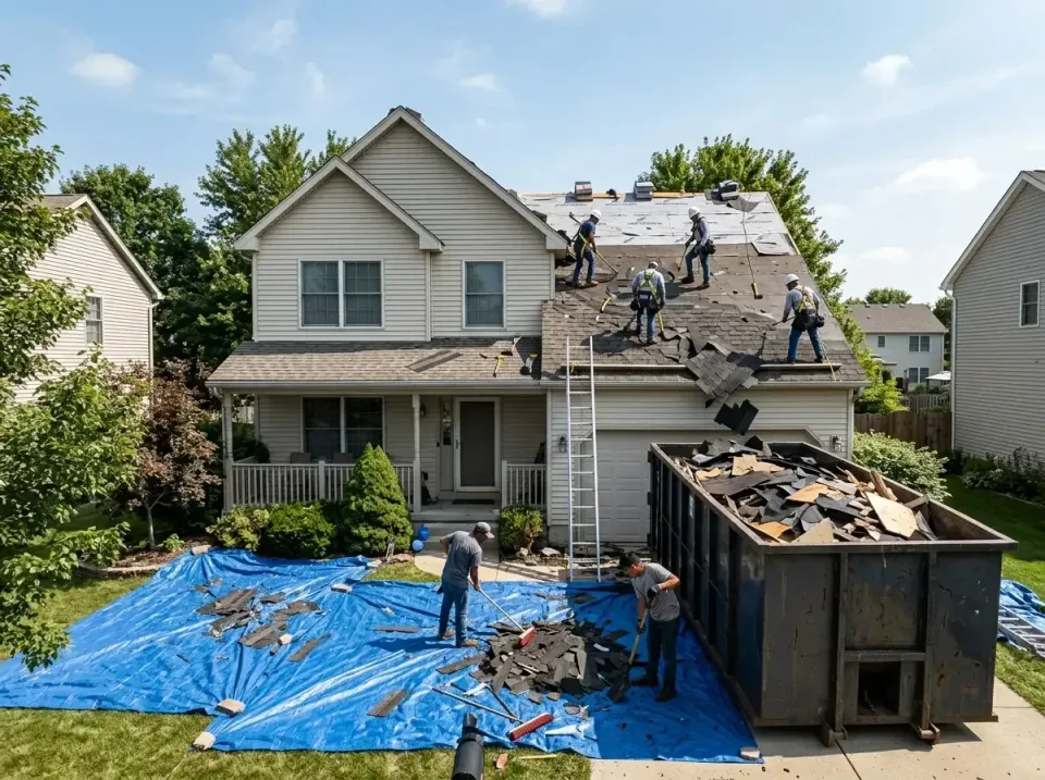 roof-replacement-debris-remova-004 — frequently asked questions, Cheapest Dumpster Rentals in Jean Lafitte, LA